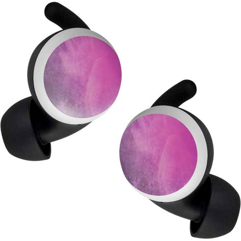 Purple Space Marble Google Pixel Buds Skin